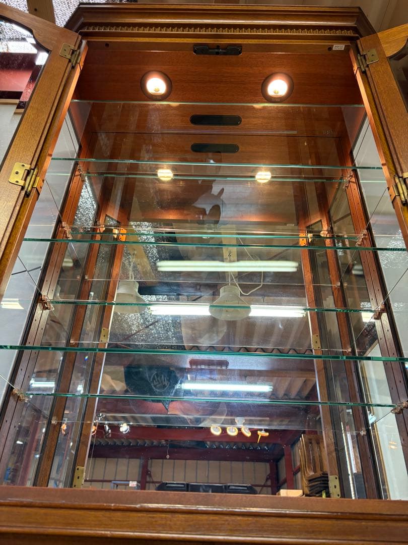 キュリオケース　コスガ　リージェントハウスシリーズ　カップボード　アンティーク