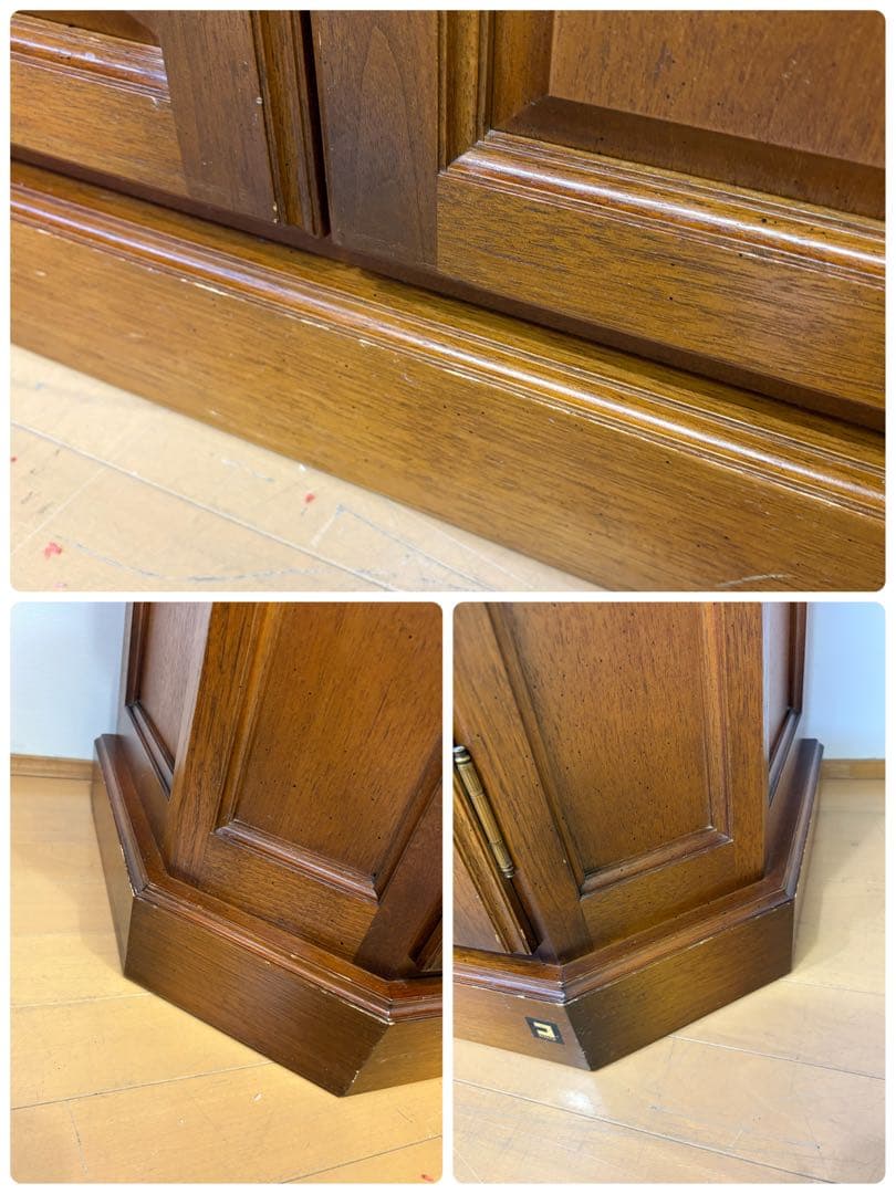 キュリオケース　コスガ　リージェントハウスシリーズ　カップボード　アンティーク