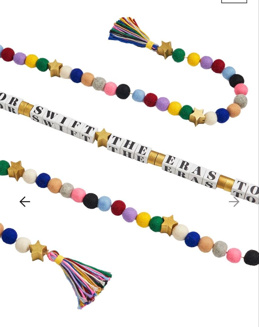 Taylor Swift eras tour friendship ガーランド