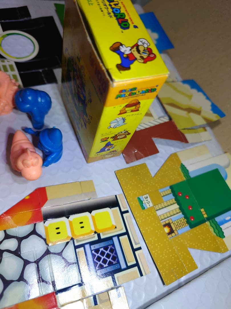 【希少】1991年 スーパーマリオワールド ジオラマカードセット