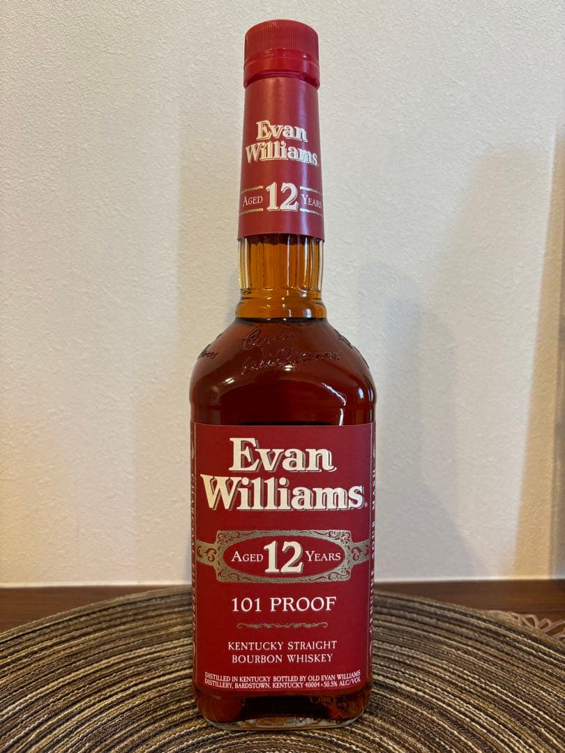 エヴァンウィリアムス　12年　EvanWilliams 12 Years