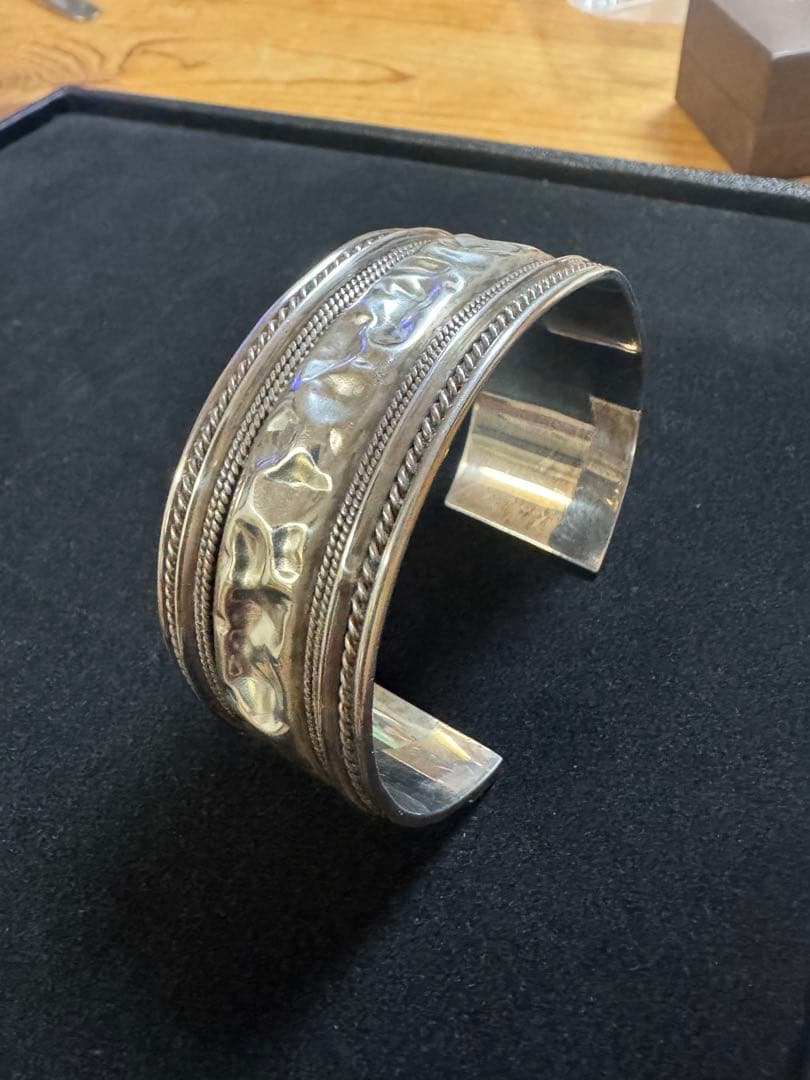 ⭐️よしとん⭐️限定SALEシルバー925バングル#46.9g⭐️⭐️