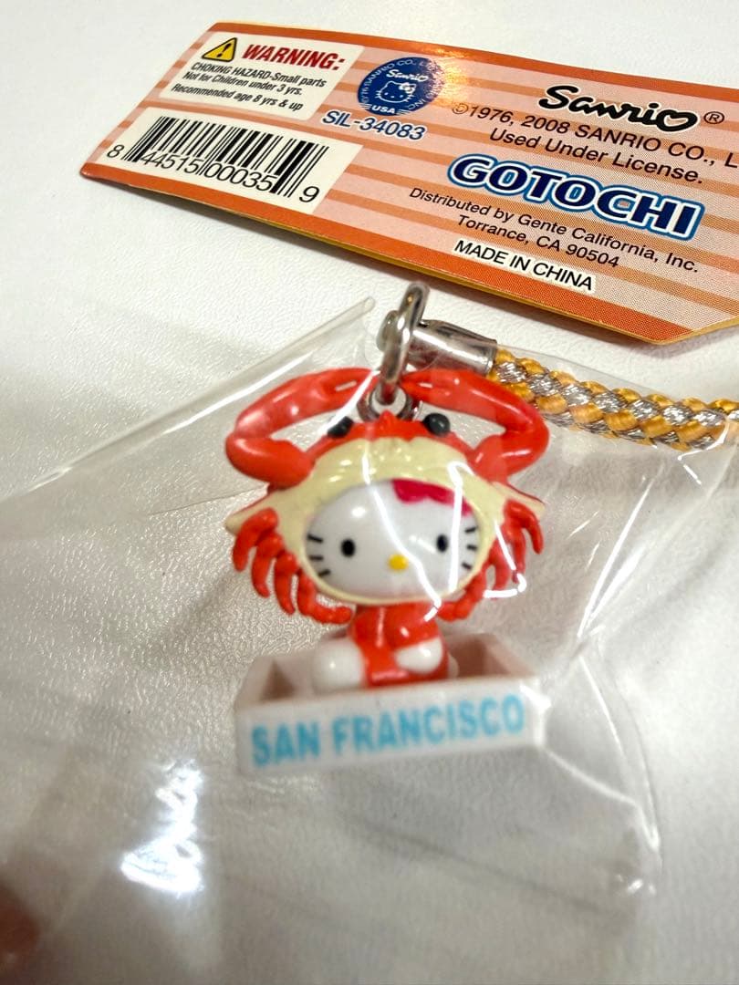 ご当地キティ　サンフランシスコ限定　根付