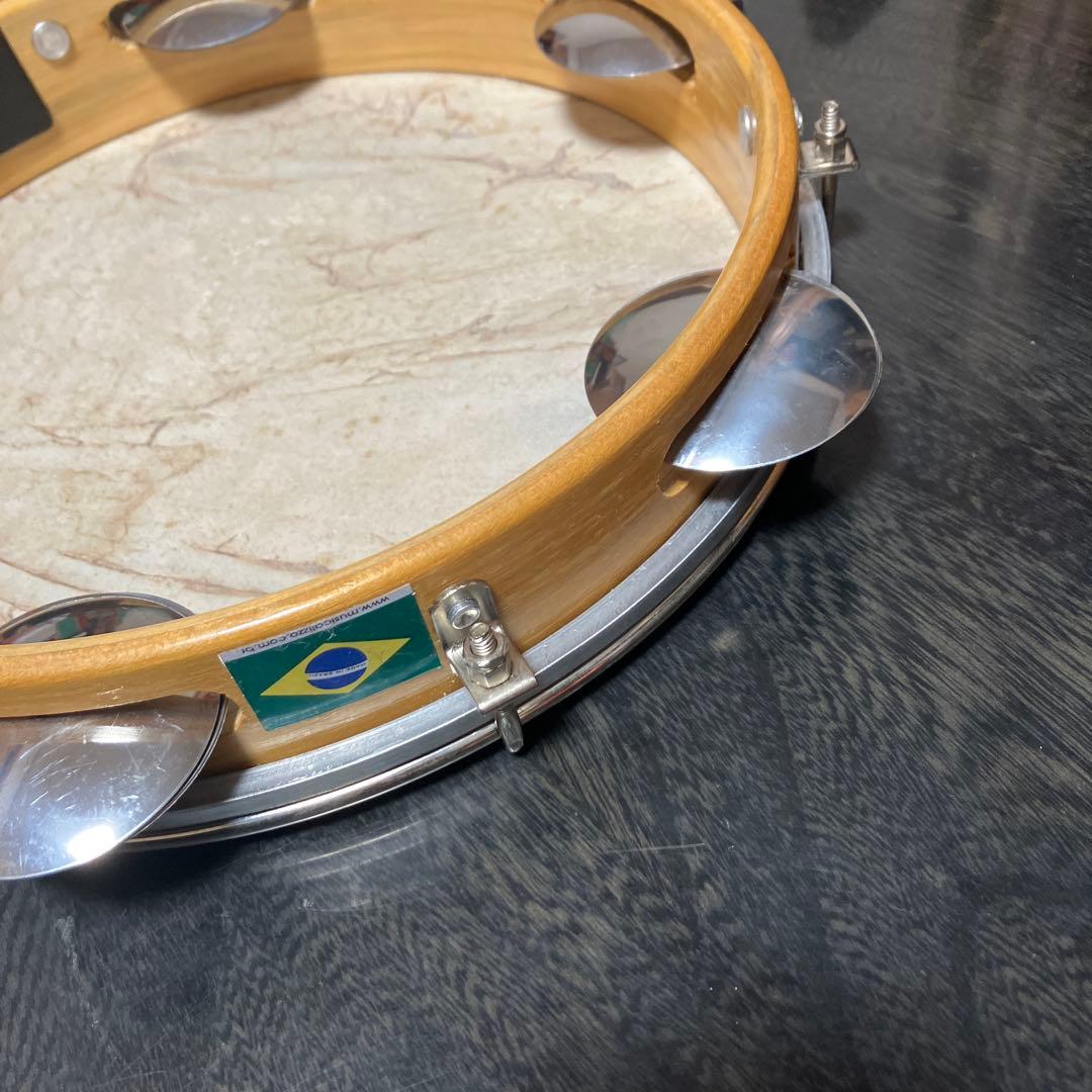 パ*オ様 IZZO pandeiro パンデイロ タンバリン 打楽器 径26cm