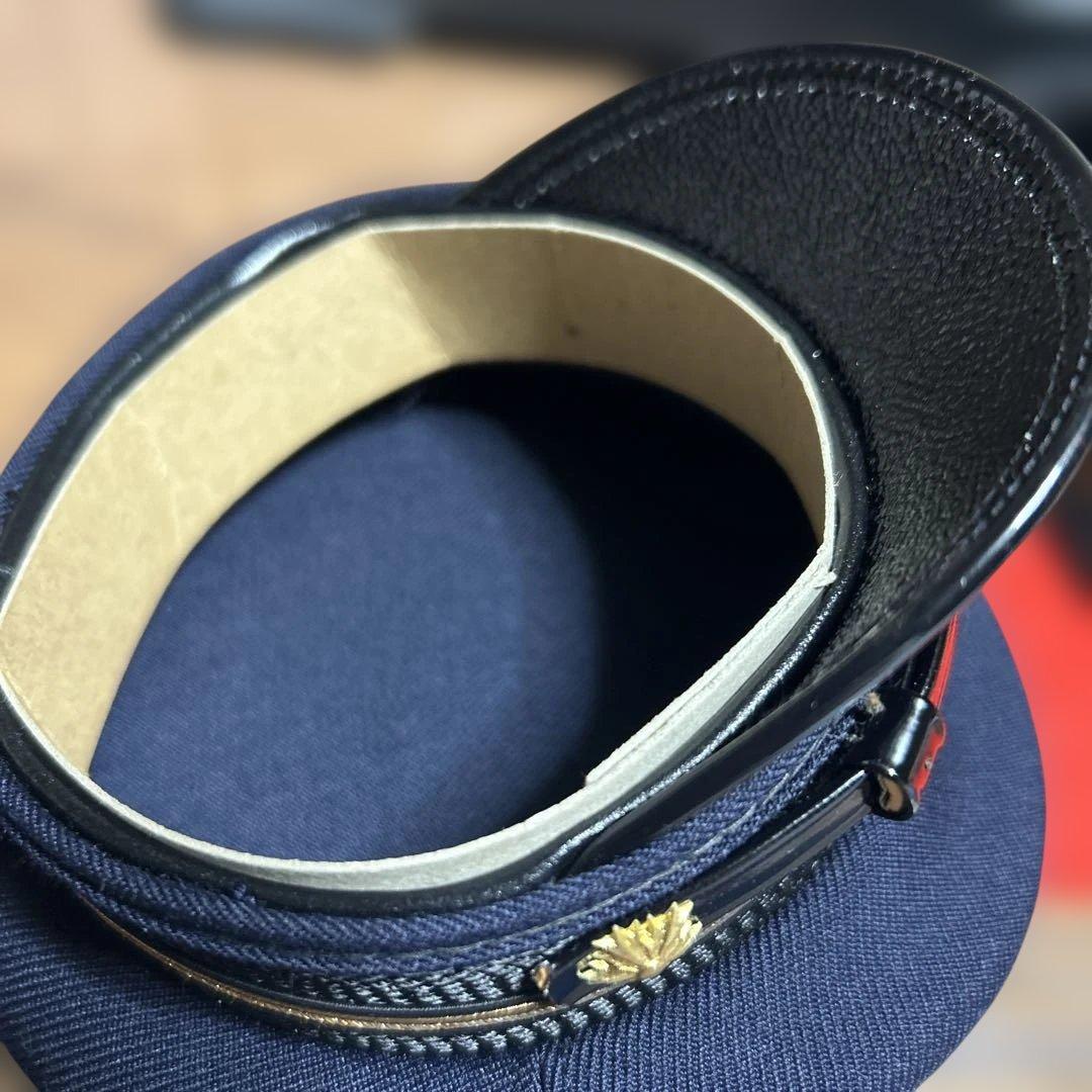 警察レプリカミニチュア帽子　鑑賞用