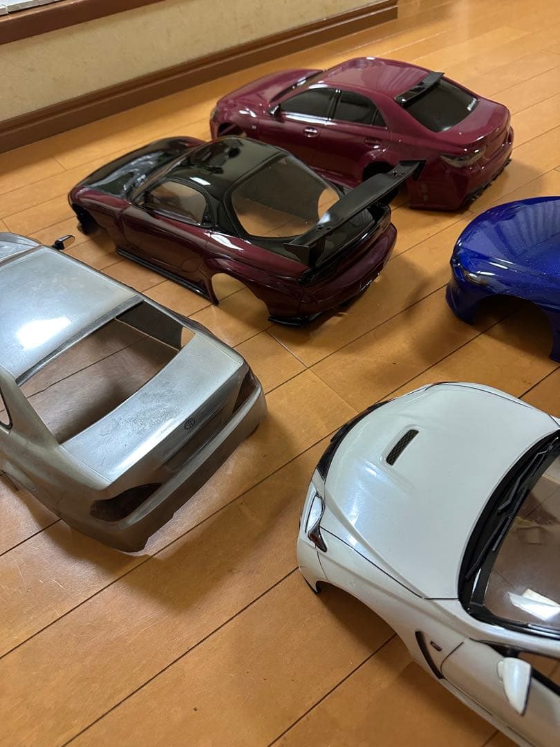 ラジコンボディー5枚セット
