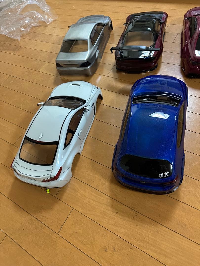 ラジコンボディー5枚セット