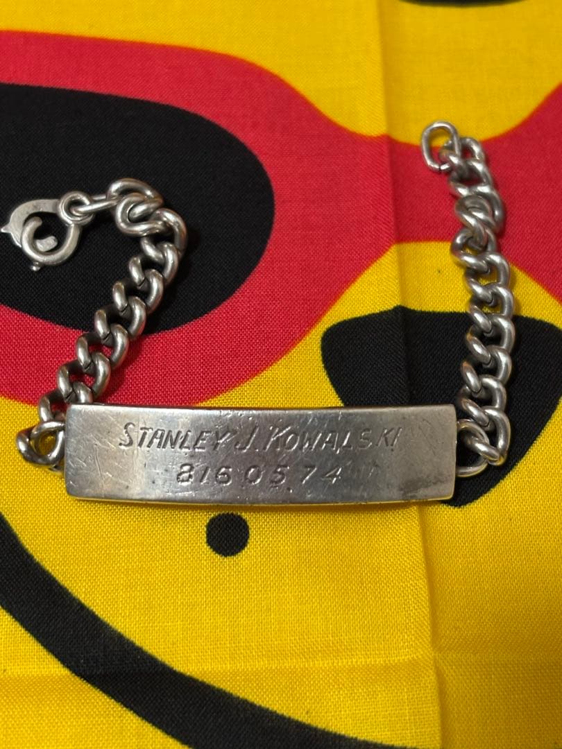 40s！　IDブレスレット　スターリン