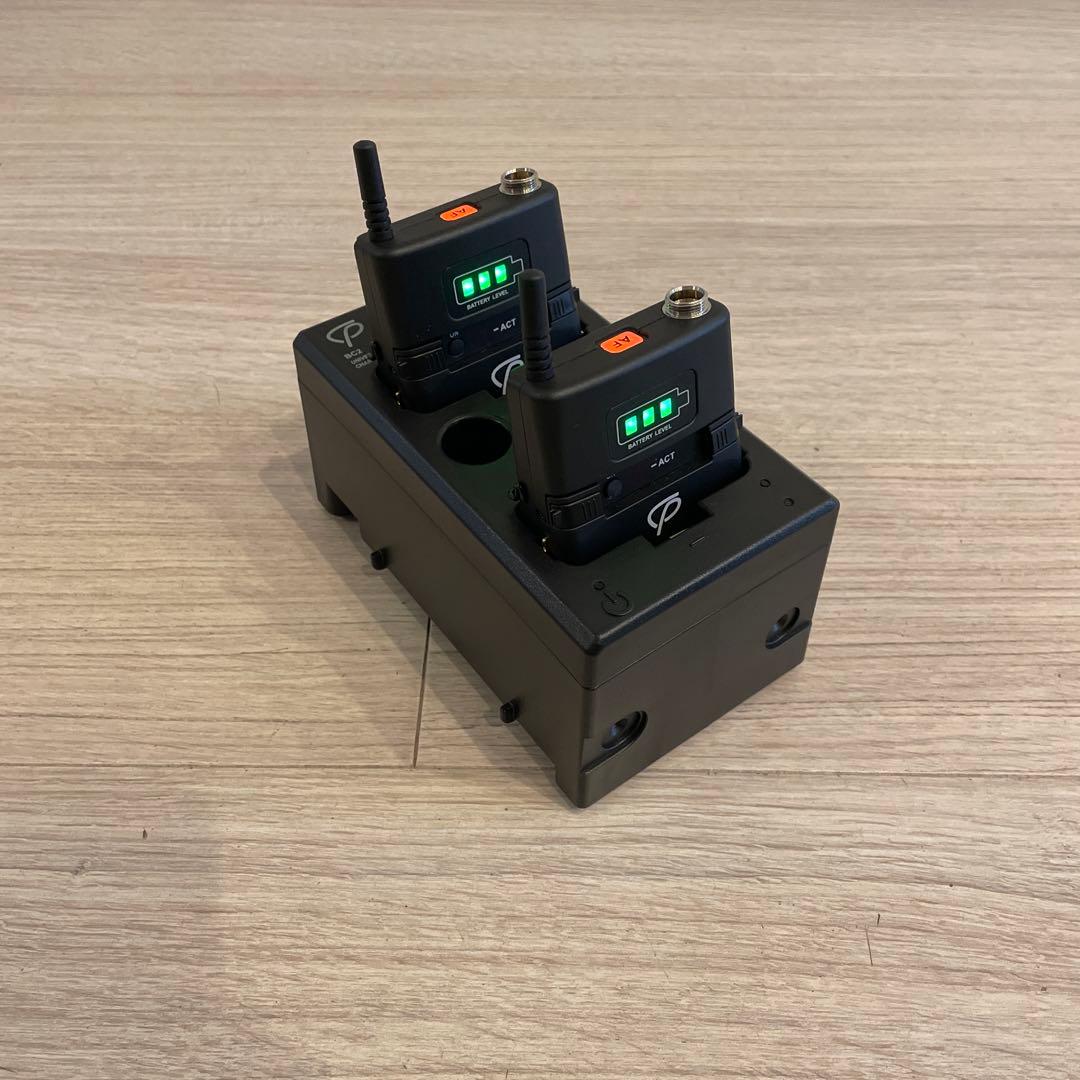 ワイヤレスマイク セット 2.4ghz帯 ハンドマイク2本 ラベリアマイク2本