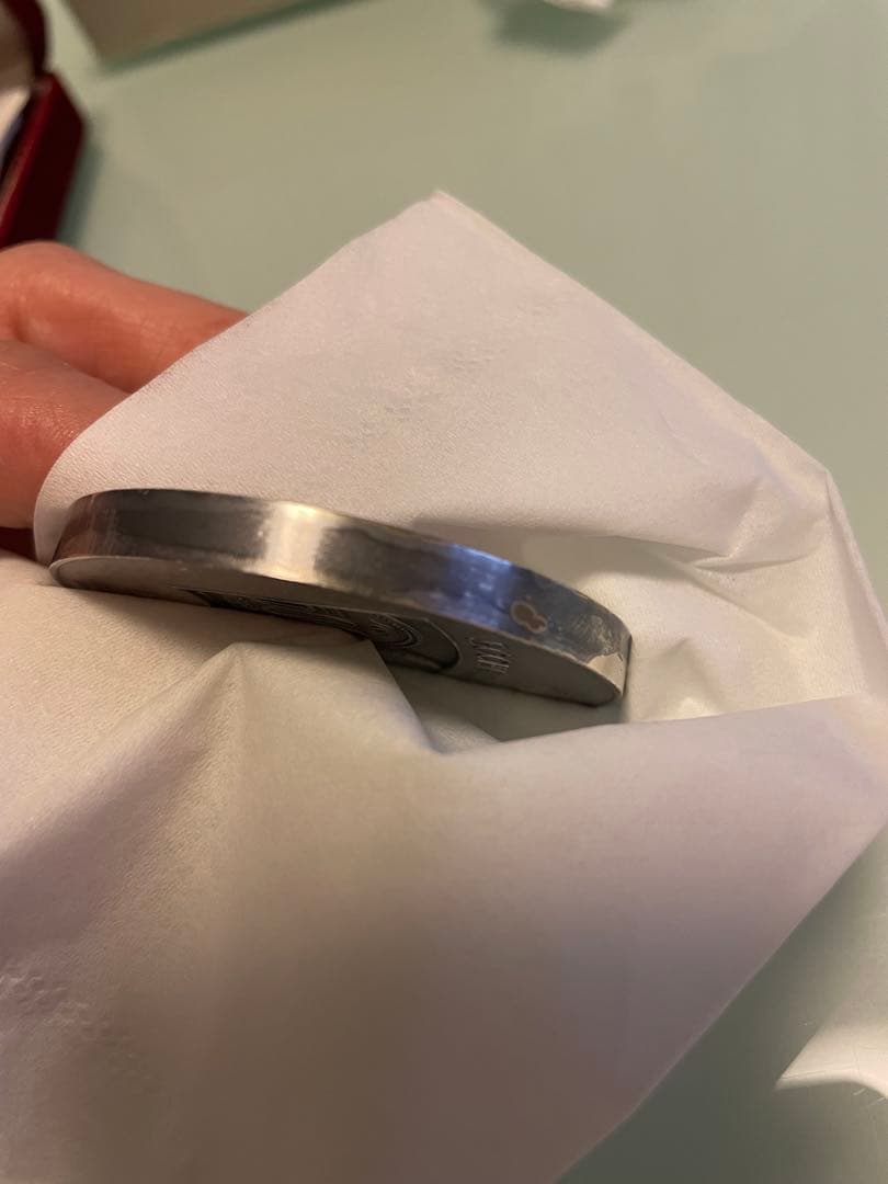 【希少レアモデル】造幣局製 500 白銅貨幣発行記念メダル 純銀メダル