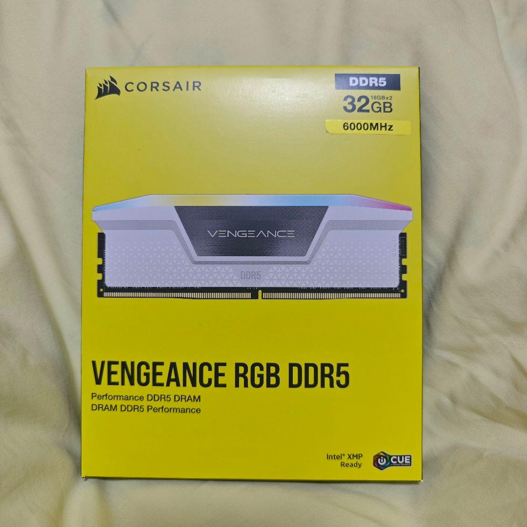 Corsair DDR5-6000MHz 32GB 16GB×2 RGB