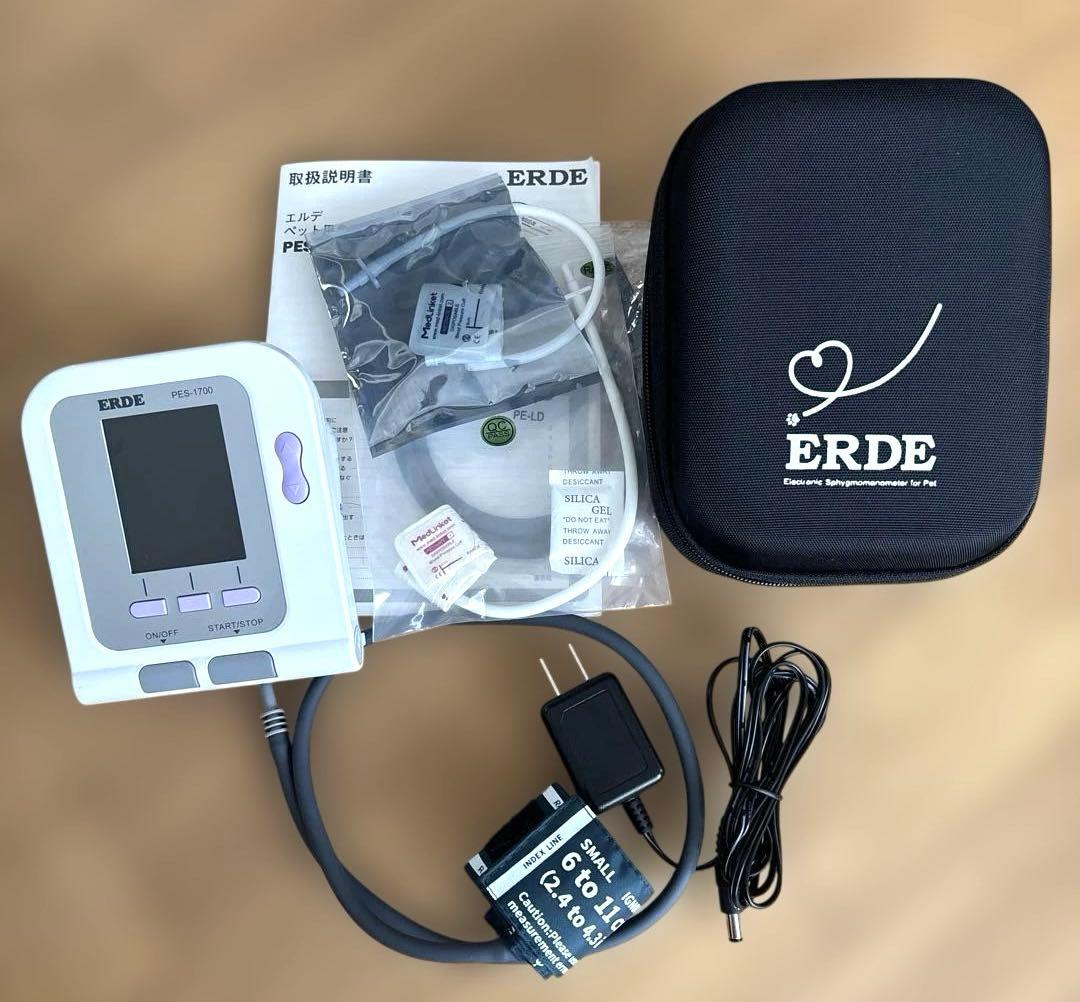 エルデ　ペットの自動血圧計　PES-1700