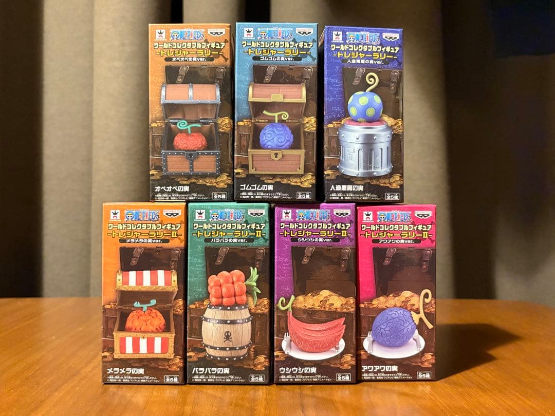 【最終価格】フルセット 悪魔の実 トレジャーラリーコレクタブル フィギュア