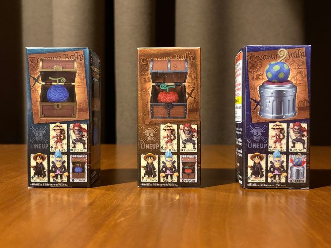 【最終価格】フルセット 悪魔の実 トレジャーラリーコレクタブル フィギュア