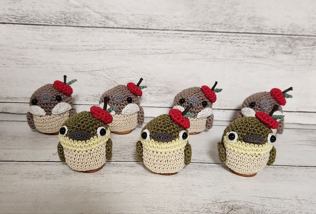 小鳥さんのマスコット×40羽♪