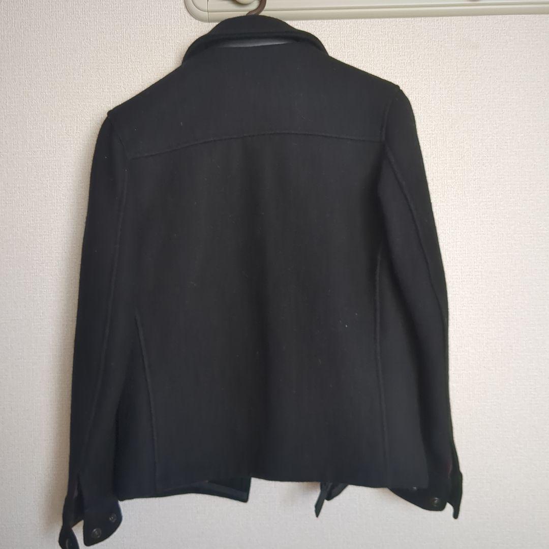 SCHOTT　襟付きウールライダース