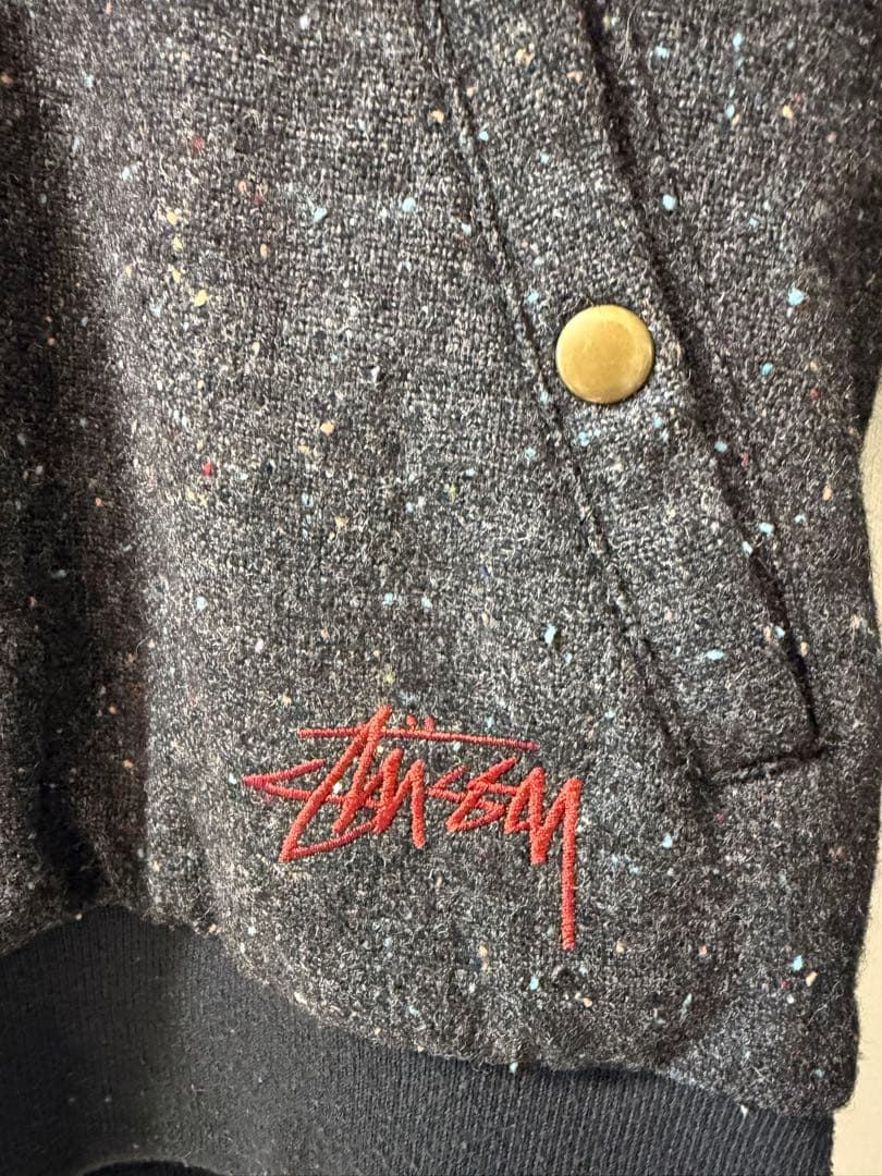 チ*ン様 OLD Stussy ファーパーカー ファージャケット 90s y2k