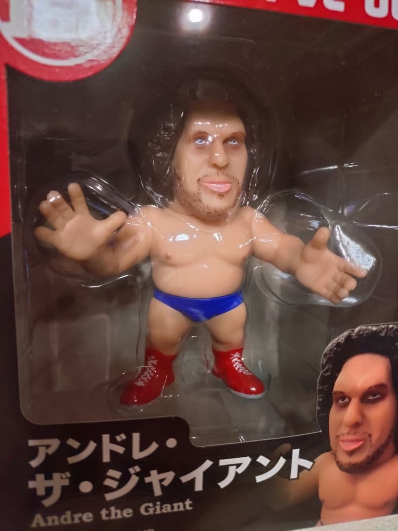 未開封　16dソフビ 新日、全日　WWE アンドレ・ザ・ジャイアント