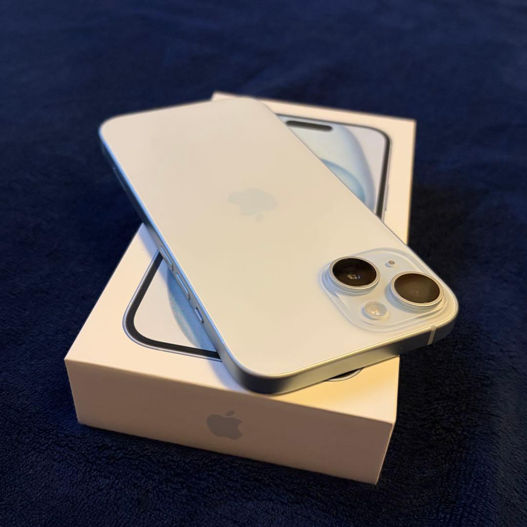 Apple iPhone 15 ブルー SIMフリー　128GB
