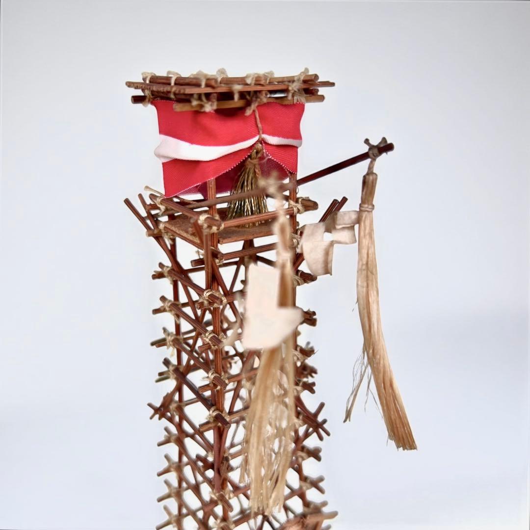 1955（昭和30）年秋場所記念 大相撲番付櫓模型 木箱入 四横綱時代千秋楽資料