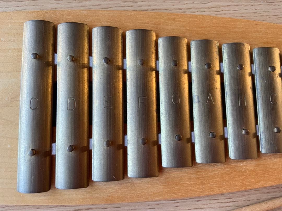 2.5万円 知育玩具 アウリス シェルズ グロッケン 12音 ダイヤトニック