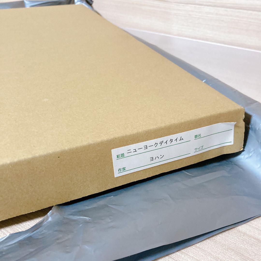 作家 ヨハン ニューヨークデイタイム 絵画 新品