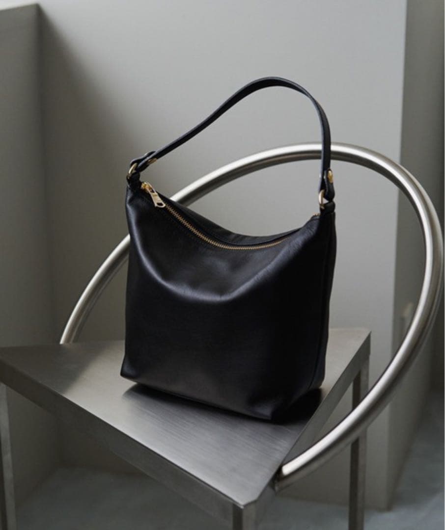 ★極美品★russet本革軽量 2wayソフトレザーシンプルショルダーバッグ