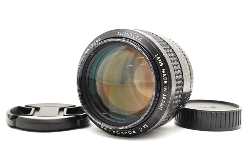 Minolta MC ROKKOR-PF 85mm f/1.7（整備品）