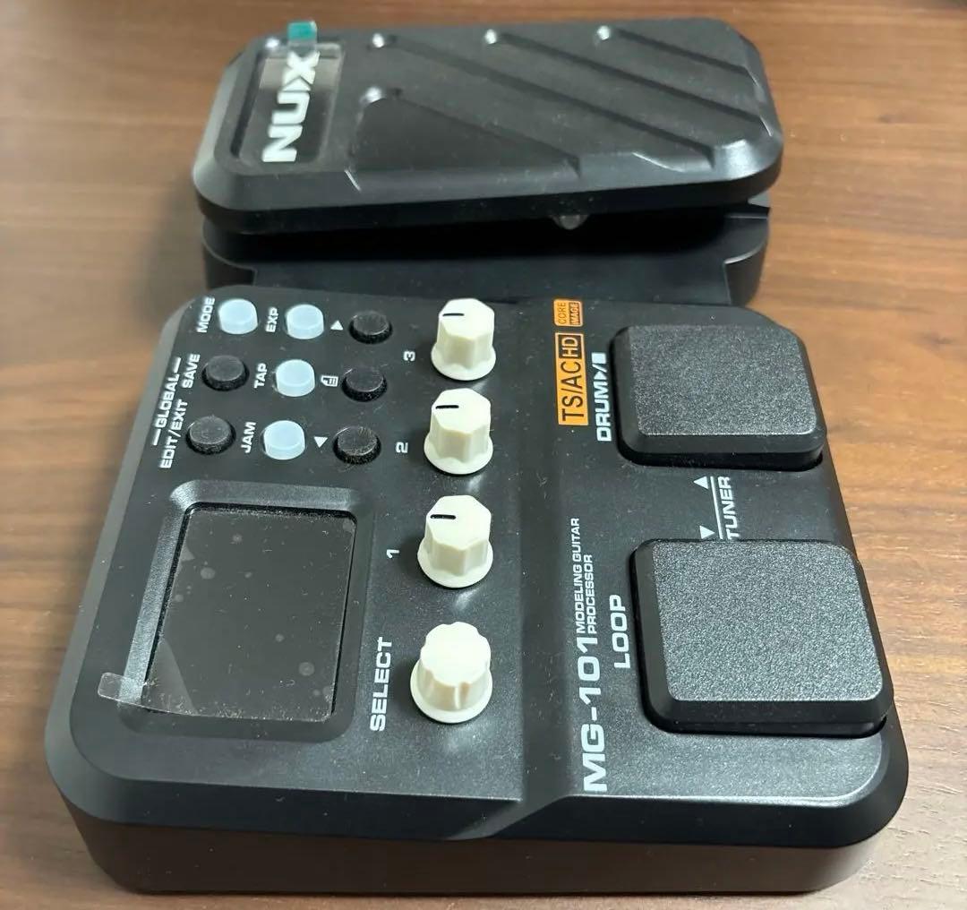 NUX MG-101 モデリングギタープロセッサー　マルチエフェクター