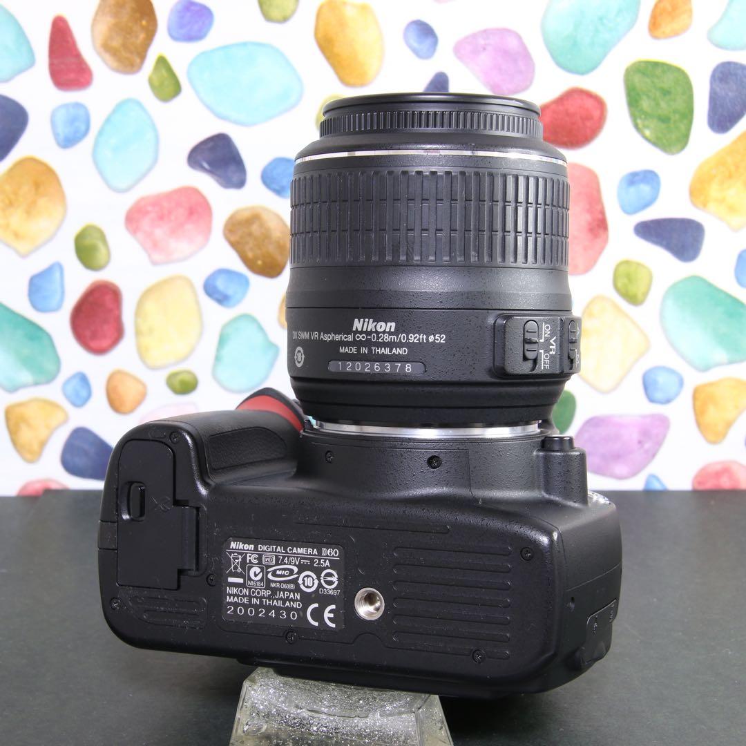 ♥︎◇NIKON ニコン D60 ◇スマホ転送 ◇ショット数少