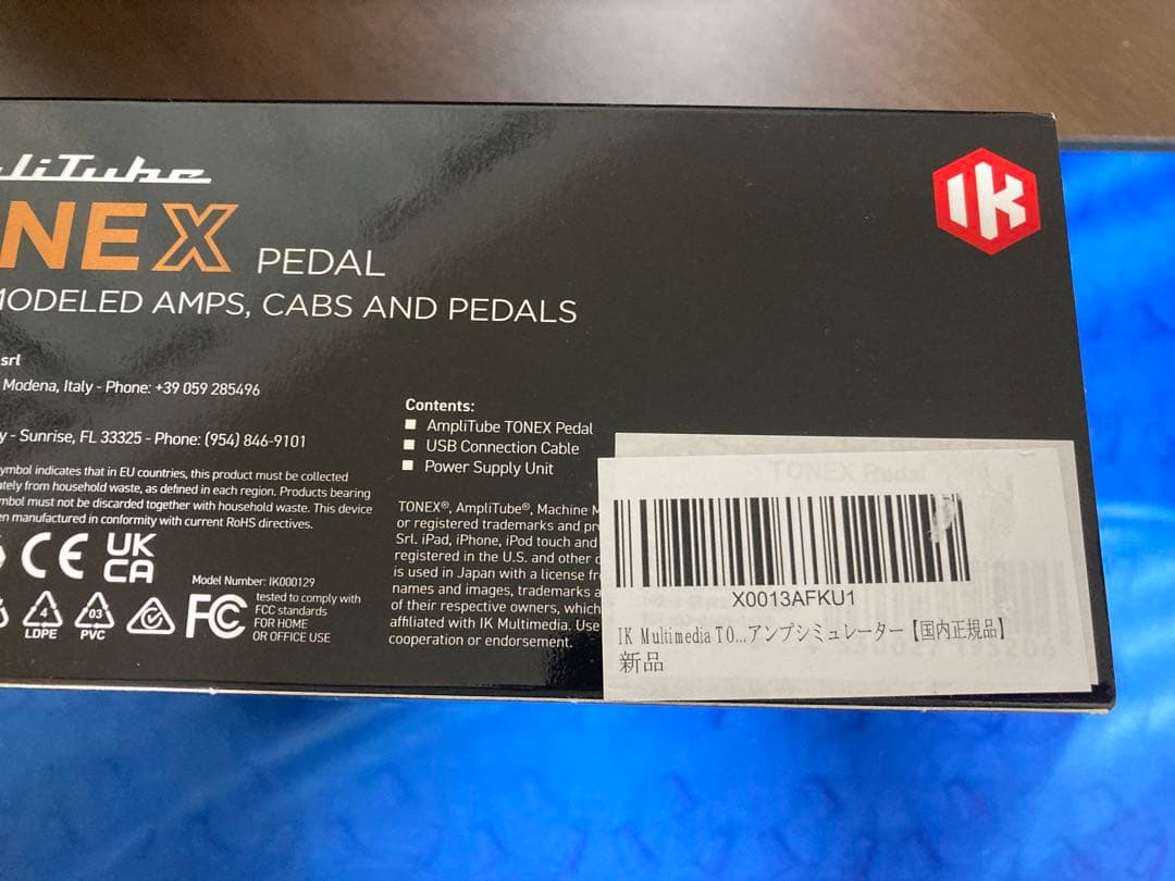 IK MULTIMEDIA TONEX Pedal マルチエフェクター