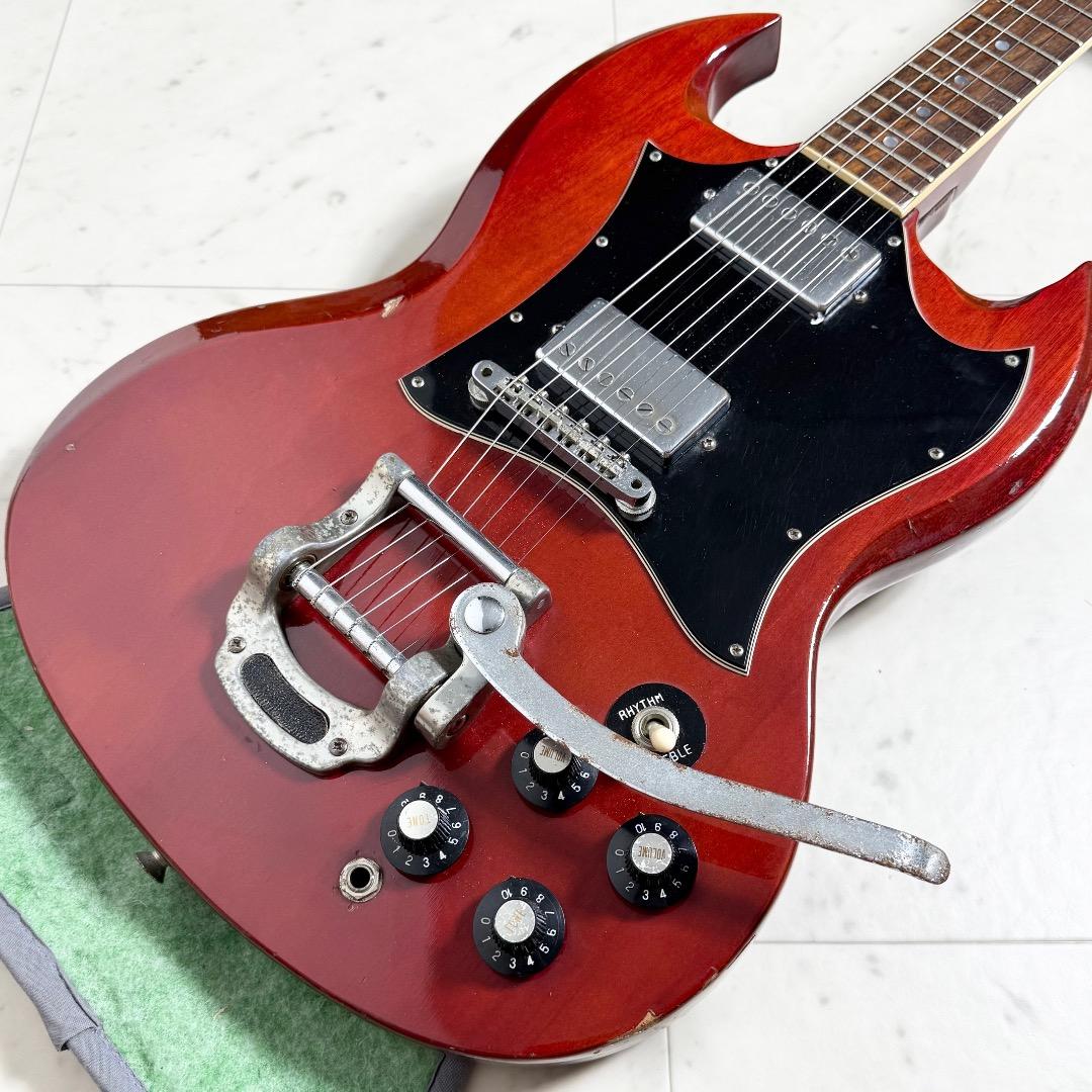 希少 Emperador SG Bigsby タイプ搭載 70年代 日本製 春日