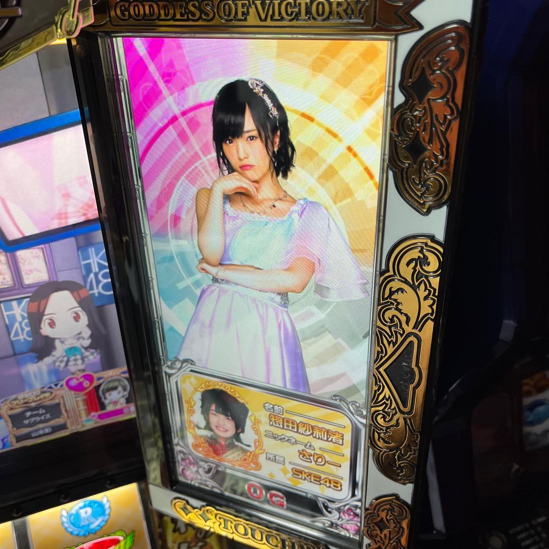 送料込み パチスロ 実機 AKB48勝利の女神　不要機付き