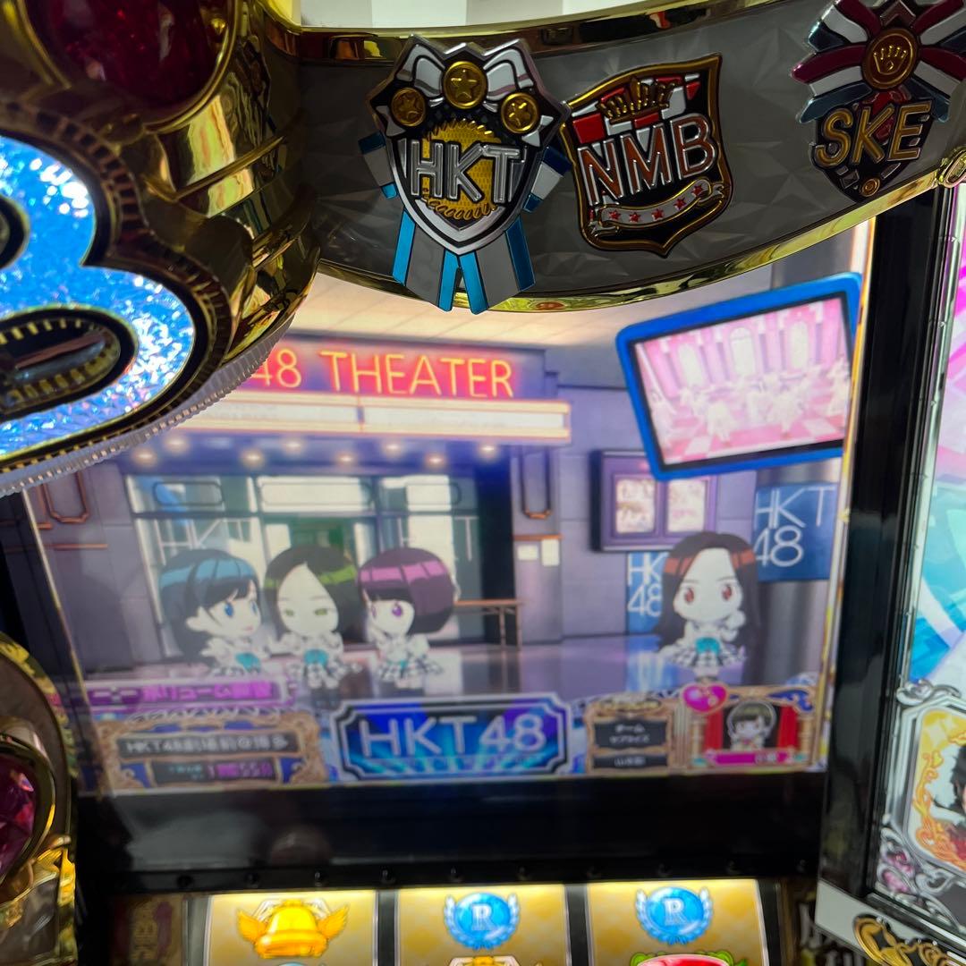 送料込み パチスロ 実機 AKB48勝利の女神　不要機付き