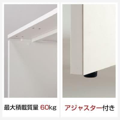 【週末特価】Garage デスク 幅1200mm 奥行600mm 配線トレー付き