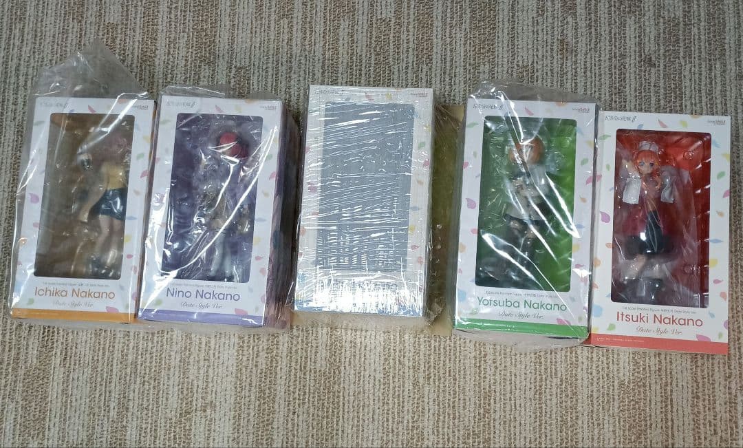 五等分の花嫁 Date Style Ver. 5体セット 未開封　デートスタイル