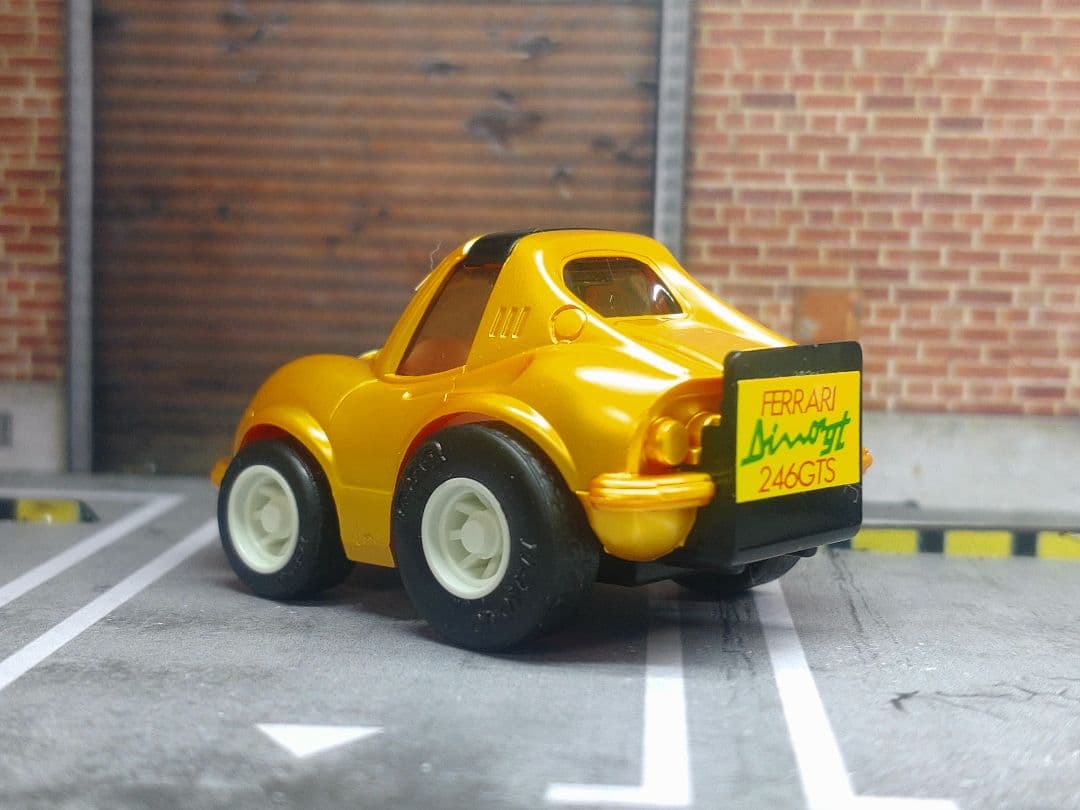 当時物　チョロQ A-64 フェラーリDINO246GT ディーノ カスタム