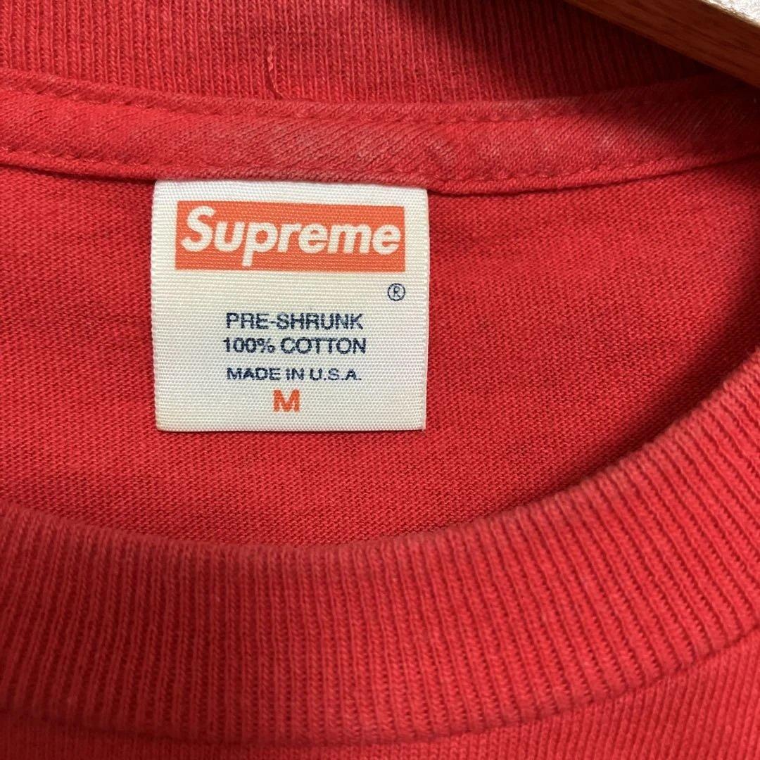 supreme 07ss マイクタイソン T Mike Tyson レッド　M