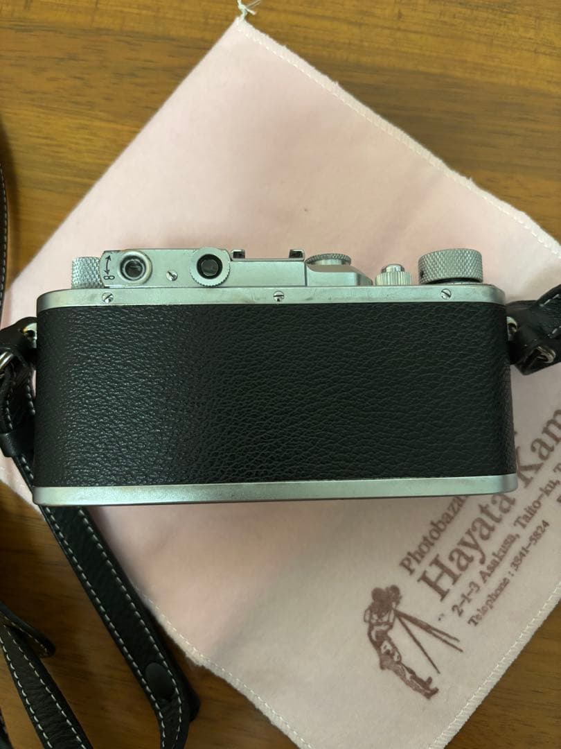 バルナックleicaとElmar 5cm 美品　早田カメラ購入　おまけ多数付
