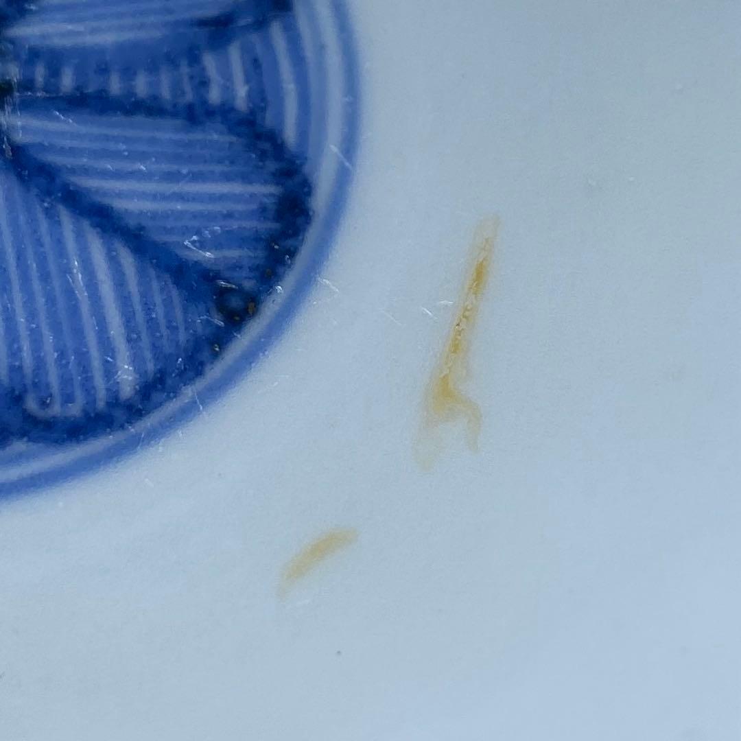 古伊万里　染付蓋茶碗　トヒチル　W11.5cm/10cm 東N7-1026☆2F