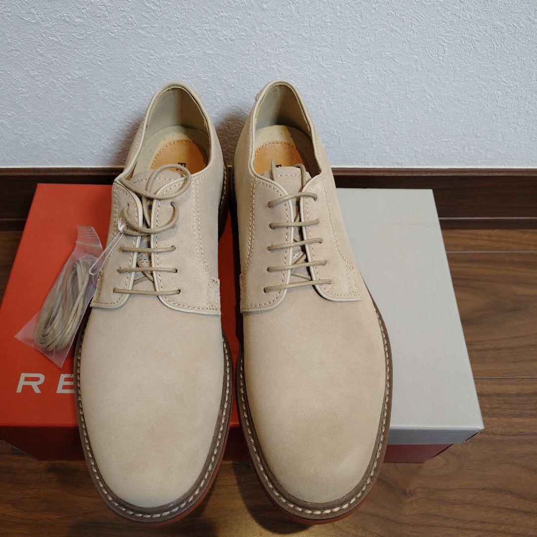【値下中】未使用 REGAL ベージュ スエード ドレスシューズ 25.5cm