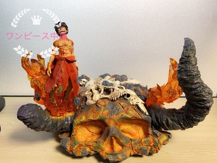 pop  カイドウ ジオラマ ワンピース　フィギュア　ワノ国編　鬼ヶ島　ギア5