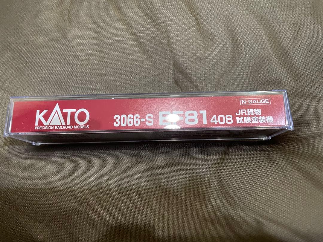KATO 3066-S EF81 408 Nゲージ試験運転車両