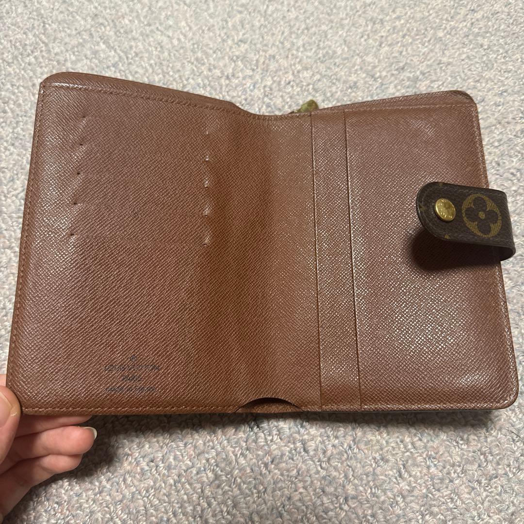 【美品】Louis Vuitton 二つ折り財布 モノグラム