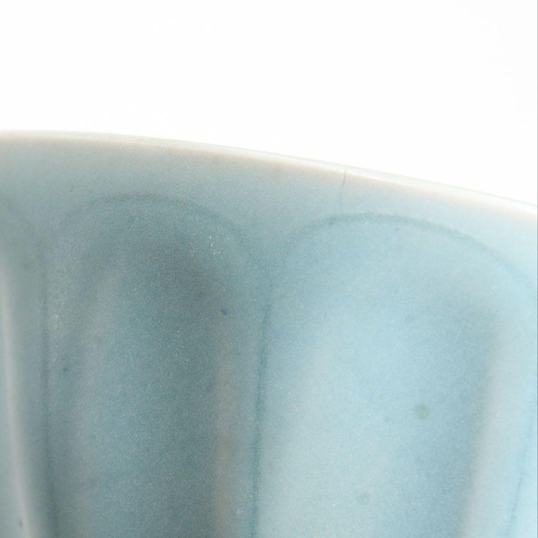 中国 青磁刻花蓮弁文鉢 茶碗　AT678