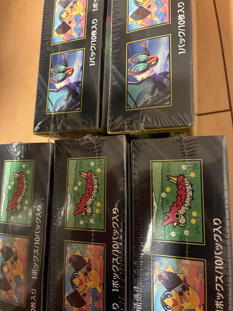 ポケモンカードメガハイクラスパック ドリームex 新品未開封シュリンク付5BOX