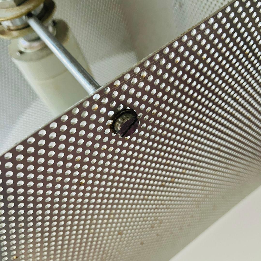 ポストモダン パンチングメタル キューブランプ