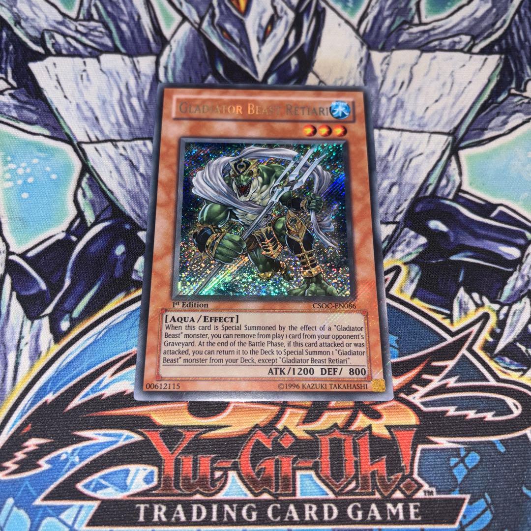 EU版 剣闘獣レティアリィ CSOS 1st 遊戯王 海外 英語 米