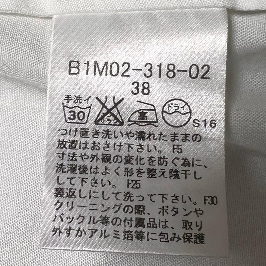 タグ付　BURBERRY ホワイト シャツ 38