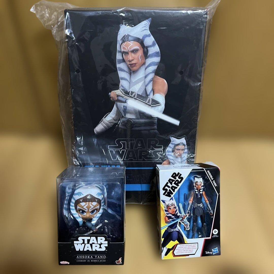スターウォーズ　ホットトイズ　hottoys アソーカ・タノ　セット